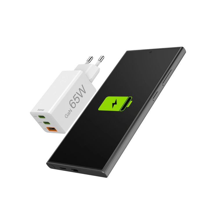 EAN 4047443516565 - Hama 00201996 cargador de dispositivo móvil Smartphone Blanco Corriente alterna Carga rápida Interior, Ex imagen 12