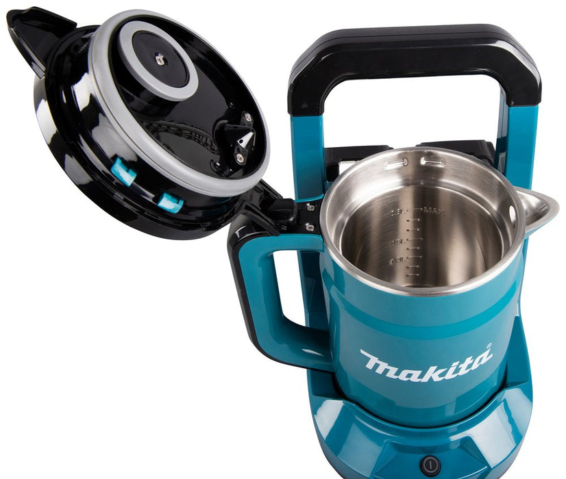 EAN 88381748896 - Makita DKT360Z tetera eléctrica 0,8 L Negro, Azul imagen 12
