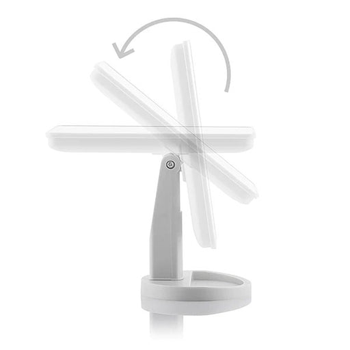 EAN 8435527811730 - InnovaGoods 8435527811730 espejo para maquillaje Independiente Rectangular Blanco imagen 2