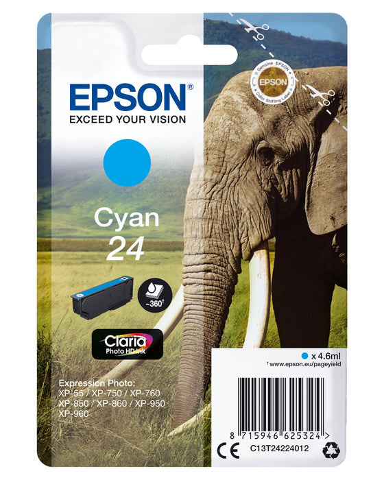 EAN 8715946626802 - Epson Elephant C13T24224022 cartucho de tinta 1 pieza(s) Original imagen 1