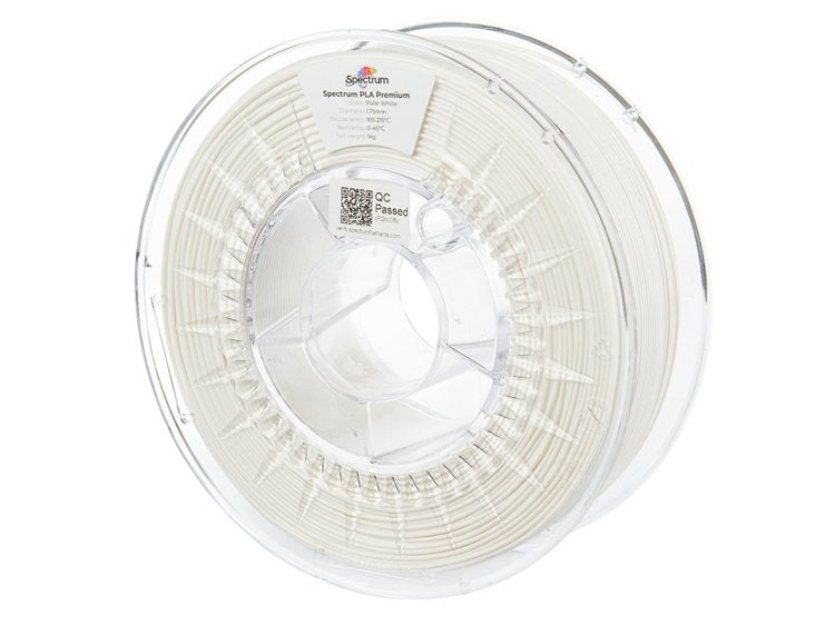 EAN 5903175657114 - Spectrum Filaments PLA Premium Ácido poliláctico (PLA) Blanco 1 kg imagen 1