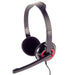 EAN 8716309079884 - Gembird MHS-002 auricular y casco Auriculares Alámbrico Diadema Llamadas/Música Negro, Rojo imagen 1