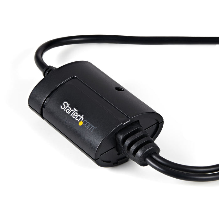 EAN 0065030843492 - StarTech.com ICUSB2322F cable de serie Negro 2,1 m USB 2.0 A 2 x DB-9 imagen 4