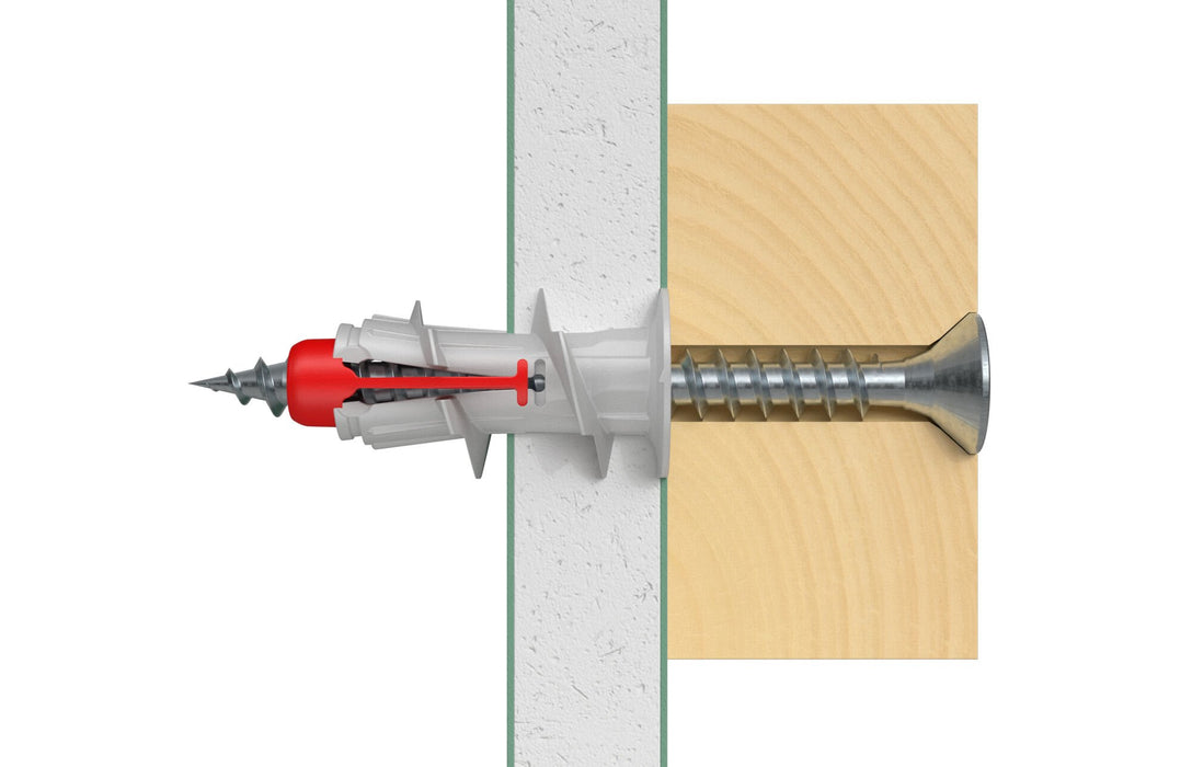 EAN 4048962323788 - Fischer 545683 tornillo de anclaje y taco 10 pieza(s) Enchufe de pared 44 mm imagen 6