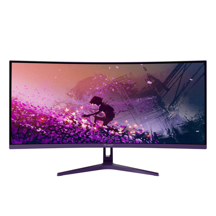 EAN 850054766977 - Arozzi Nova 34″ Curved pantalla para PC 86,4 cm (34") 3440 x 1440 Pixeles 4K Ultra HD LED Púrpura imagen 1