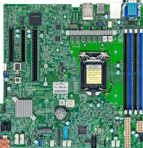 EAN 672042472789 - Supermicro MBD-X12STH-F-B placa base Intel C256 LGA 1200 (Socket H5) micro ATX imagen 1