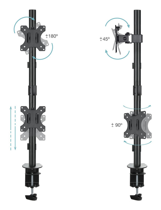 EAN 8433281015593 - TooQ DB1233TNV-B soporte para monitor 81,3 cm (32") Escritorio imagen 2