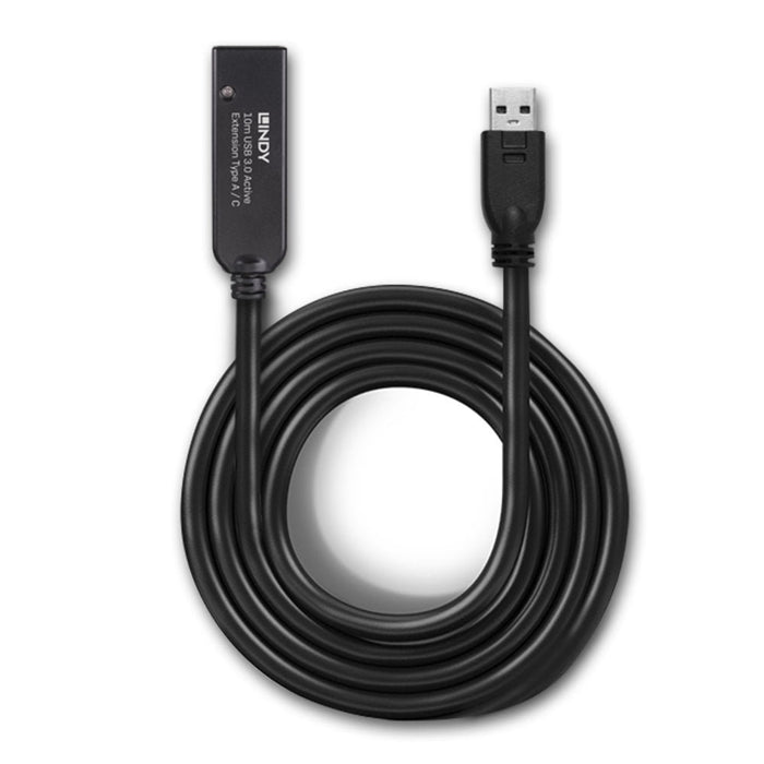 EAN 4002888433761 - Lindy 43376 cable USB USB 3.2 Gen 1 (3.1 Gen 1) 10 m USB A USB C Negro imagen 3