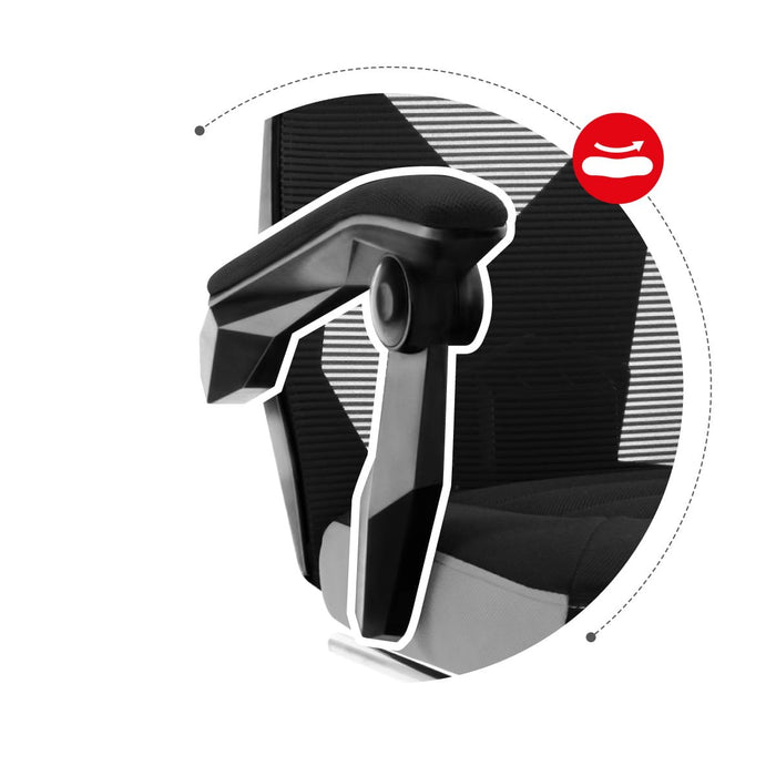 EAN 5907564629591 - Huzaro Combat 3.0 Butaca para jugar Asiento de malla Negro, Gris imagen 15