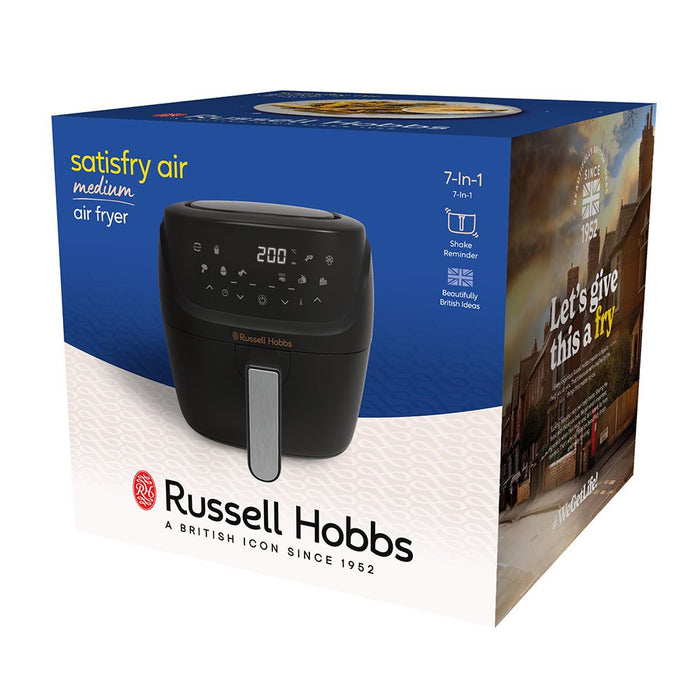 EAN 5038061147421 - Russell Hobbs Satisfry Sencillo 4 L 1350 W Freidora de aire caliente Negro imagen 8