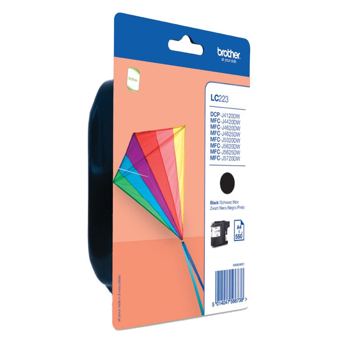 EAN 5014047566738 - Brother LC223BKBP cartucho de tinta 1 pieza(s) Original Negro imagen 1
