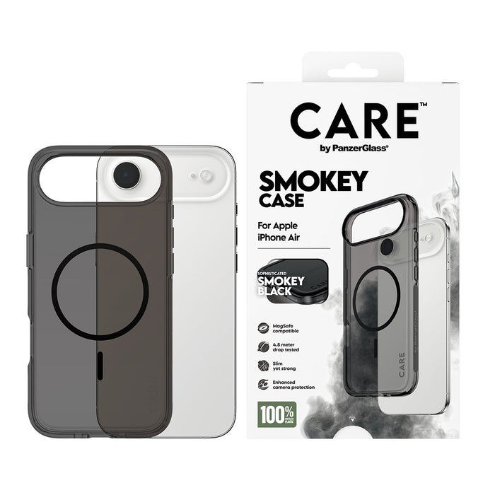 EAN 5715685026966 - PanzerGlass CARE by ® Flagship Case Urban Explorer Smokey w. Black MagSafe iPhone Air funda para teléfono imagen 2