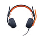 EAN 0097855190680 - Logitech 981-001372 auricular y casco Auriculares Alámbrico Diadema Educación Azul, Naranja imagen 1