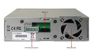 EAN 4711132868043 - Icy Dock 3.5" SATA Enclosure Negro imagen 6