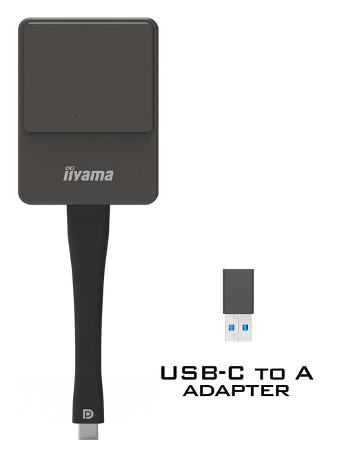 EAN 4948570032891 - iiyama WP D002C adaptador Smart TV USB 4K Ultra HD Negro, Plata imagen 2