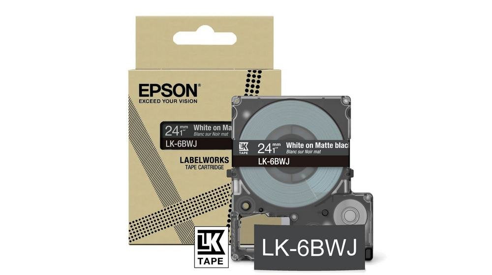 EAN 8715946713731 - Epson LK-6BWJ Negro, Blanco imagen 1