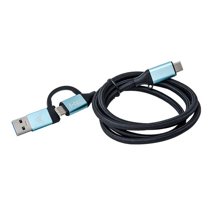 EAN 8595611703089 - i-tec C31USBCACBL cable USB USB 3.2 Gen 1 (3.1 Gen 1) 1 m USB C Negro, Azul imagen 1