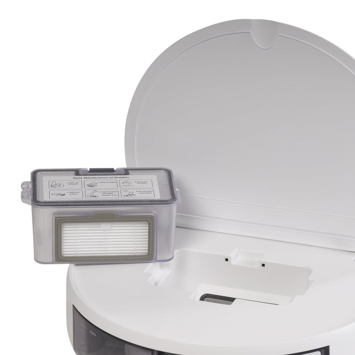 EAN 5706751064777 - Denver RVC-110 aspiradora robotizada 0,2 L Bolsa para el polvo Blanco imagen 4