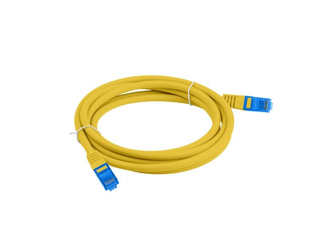 EAN 5901969424720 - Lanberg PCF6A-10CC-0100-Y cable de red Amarillo 1 m Cat6a S/FTP (S-STP) imagen 3