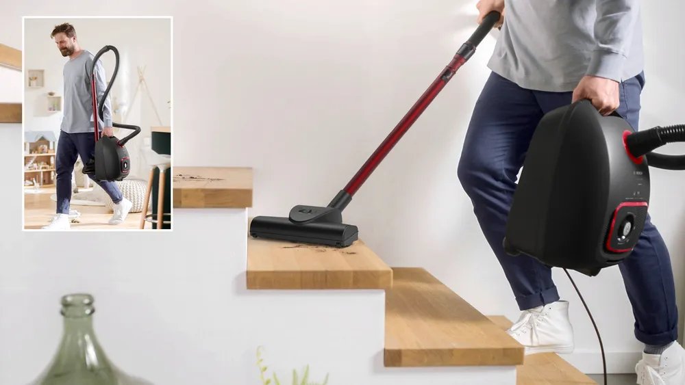 EAN 4242005483990 - Bosch Serie 4 BGB41POW1 aspiradora 4 L Aspiradora cilíndrica Secar 850 W Bolsa para el polvo imagen 9