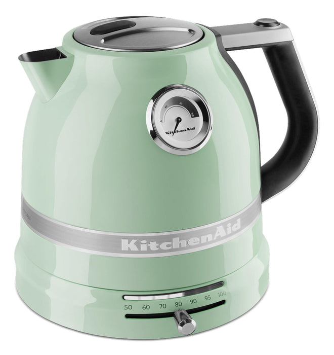 EAN 5413184907556 - KitchenAid 5KEK1522EPT tetera eléctrica 1,5 L 2400 W Negro, Verde, Acero inoxidable imagen 2