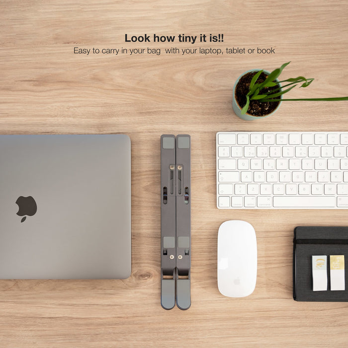 EAN 8433281012738 - TooQ TQLRS0033-AL-G soporte para ordenador portátil Soporte para ordenador portátil y tableta 38,1 cm (15 imagen 9