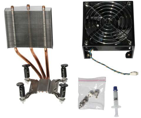 EAN 0811686005308 - Shuttle PM65 sistema de refrigeración para ordenador Procesador Refrigerador de aire 9,2 cm Negro imagen 2