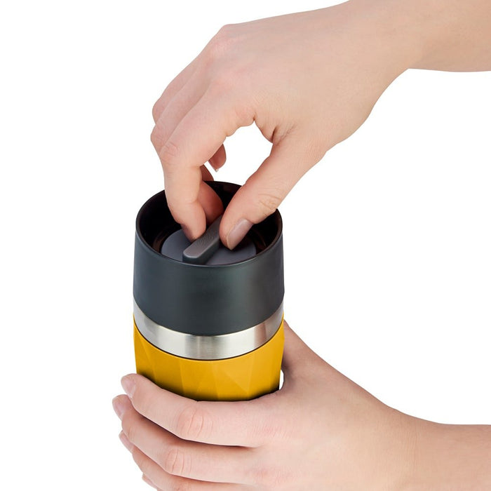 EAN 4009049540498 - EMSA Travel Mug Compact 300 ml Acero inoxidable, Amarillo imagen 6