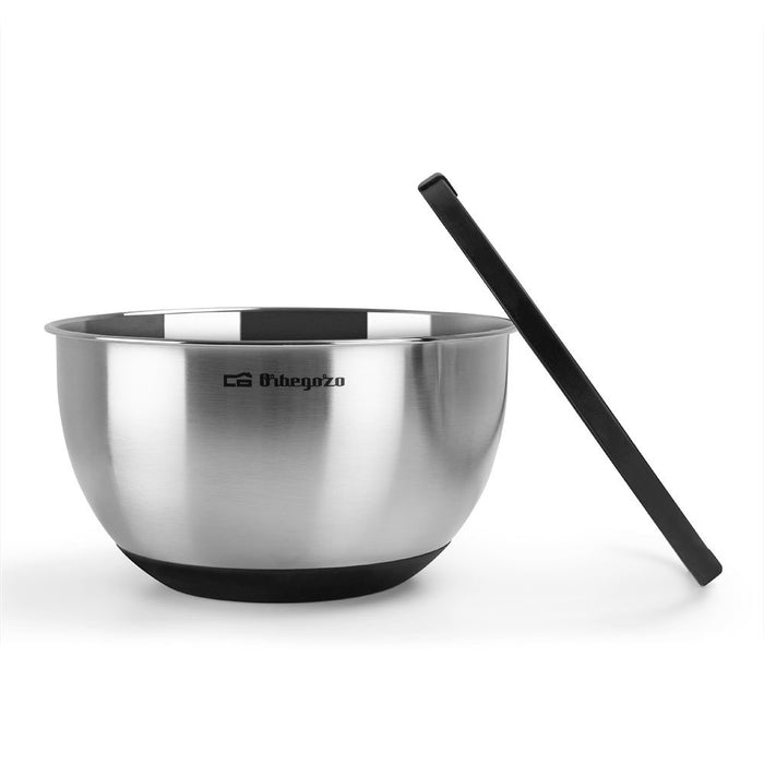 EAN 8435568403222 - Orbegozo BOA 5000 recipiente de almacenar comida Alrededor Cuenco 5 L Negro, Acero inoxidable 1 pieza(s) imagen 3