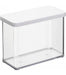 EAN 7610859153944 - Rotho Loft Rectangular Caja 2,1 L Transparente, Blanco imagen 1