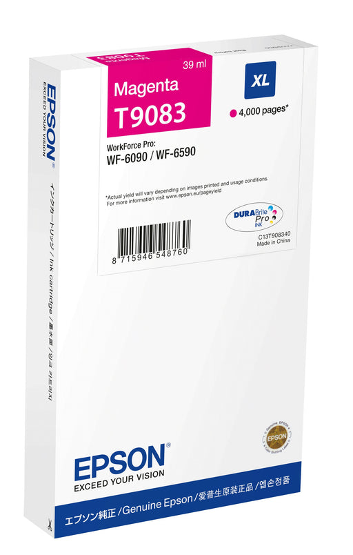 EAN 8715946548760 - Epson T9083 cartucho de tinta 1 pieza(s) Original imagen 1