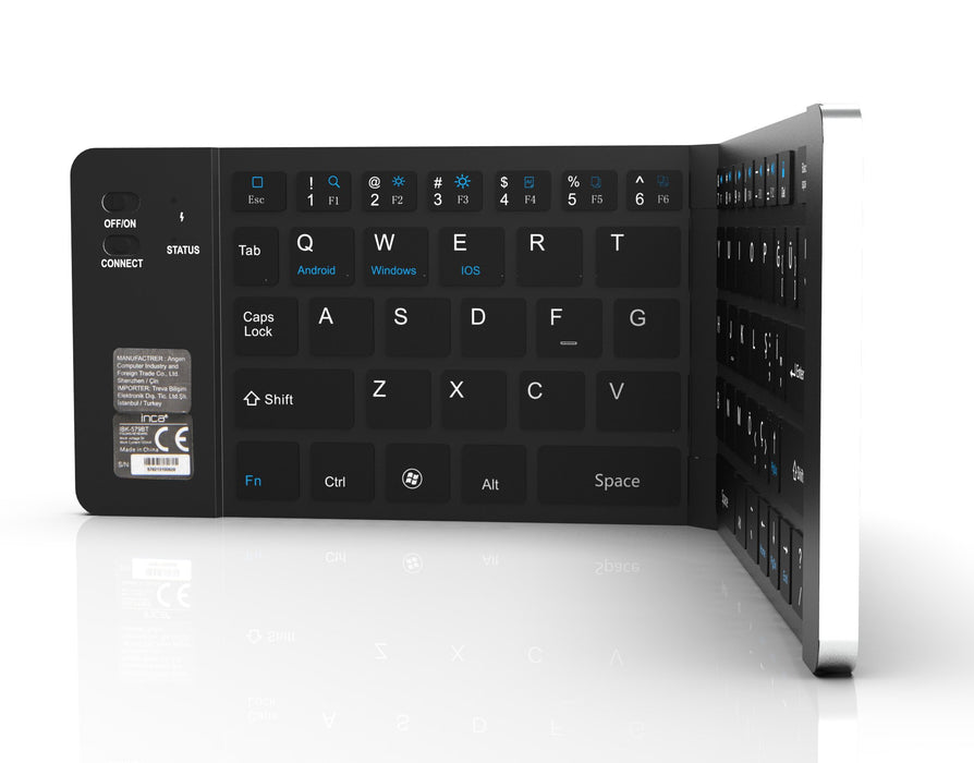 EAN 8681949011832 - Inca IBK-579BT teclado Hogar Bluetooth Metálico, Plata imagen 4