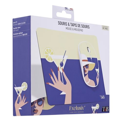 EAN 3303170114414 - T'nB COCKTAIL EXCLUSIV ratón Universal Ambidextro RF inalámbrico imagen 4