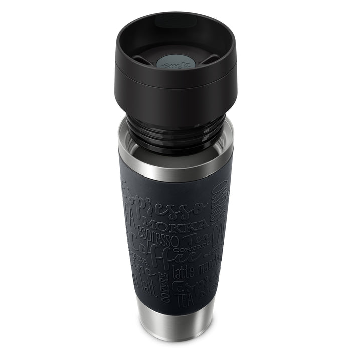 EAN 4009049545011 - EMSA Travel Mug Classic N2022000 taza de viaje 500 ml Negro, Acero inoxidable Acero inoxidable imagen 2