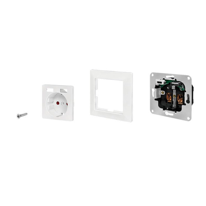 EAN 4052792063066 - LogiLink PA0262 toma de corriente CEE 7/3 + USB Blanco imagen 4