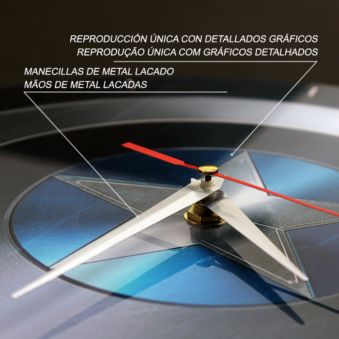 EAN 5903537968452 - ERT Group LCMWCCAPAM022 reloj de mesa o pared Reloj de pared mecánico Círculo Multicolor imagen 2