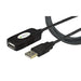 EAN 8054529023646 - Techly IUSB-REP10TY cable USB USB 2.0 10 m USB A Negro imagen 1