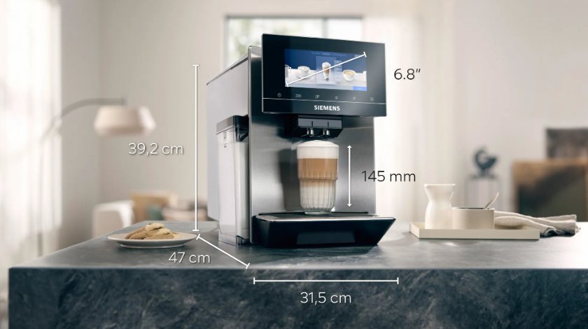 EAN 4242003904954 - Siemens TQ903R03 cafetera eléctrica Totalmente automática Máquina espresso imagen 7