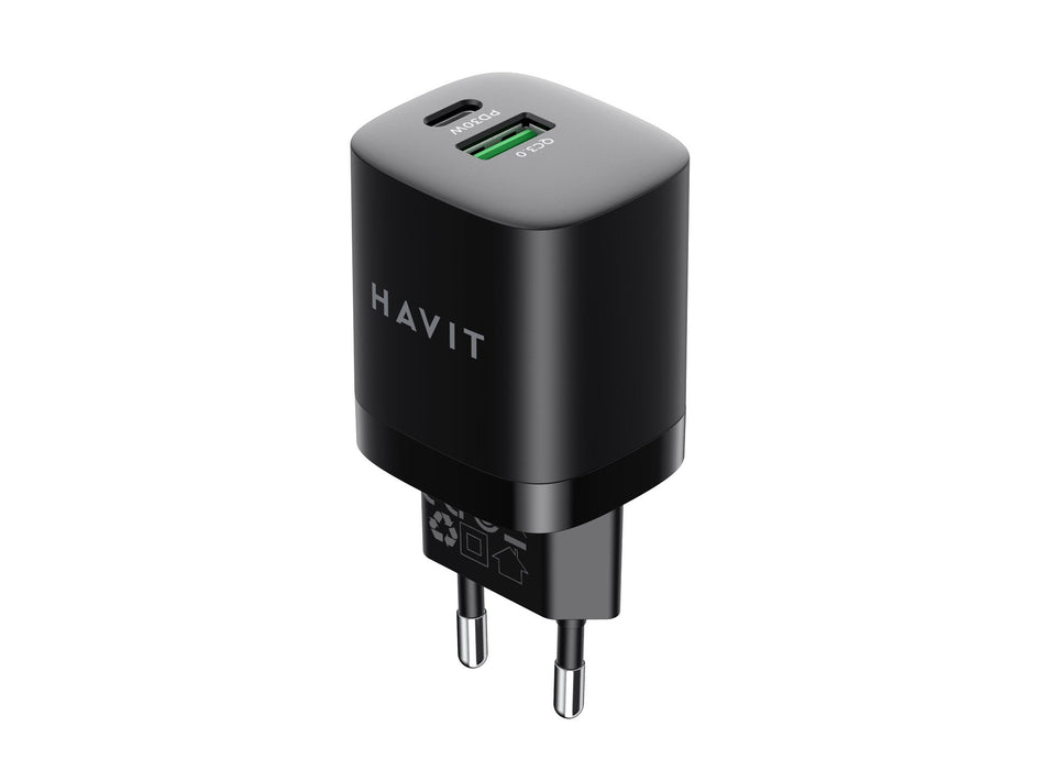 EAN 6950676204377 - Havit UC30EU cargador de dispositivo móvil Smartphone Negro Carga rápida Interior imagen 4