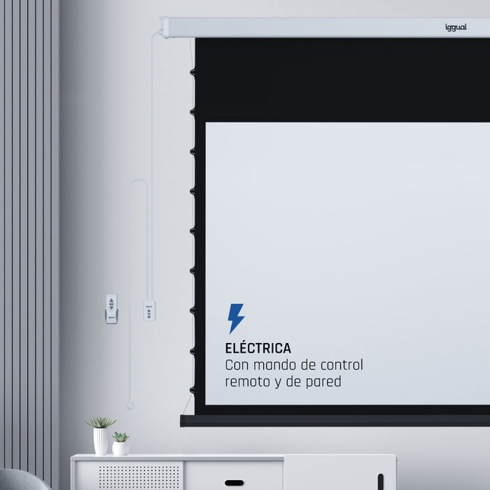 EAN 8435364319680 - iggual PSIXS203 pantalla de proyección 2,34 m (92") 16:9 imagen 12