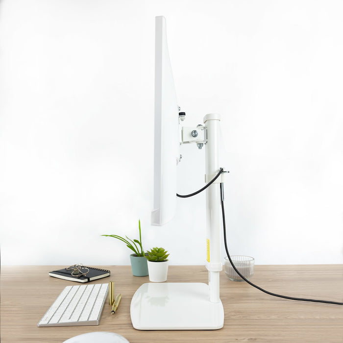 EAN 8433281011830 - TooQ DB1127TN-W soporte para monitor 68,6 cm (27") Escritorio Blanco imagen 11