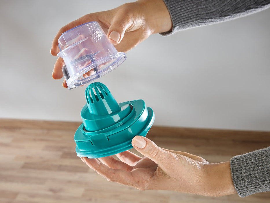 EAN 4006501119254 - Leifheit PowerVac 2in1 Aspiradora escoba 2 en 1 Batería Secar Ciclónico Sin bolsa Negro, Azul, Blanco imagen 26