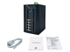 EAN 4015867239285 - LevelOne IGX-2072 switch Gestionado L2+ Gigabit Ethernet (10/100/1000) Negro imagen 4