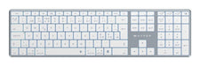 EAN 1220000630208 - HYPER HS2310NO teclado Hogar / Oficina Bluetooth QWERTY Nórdico Gris imagen 1