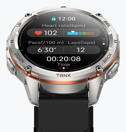 EAN 6974958251163 - KOSPET TANK T3 ULTRA 2 3,63 cm (1.43") AMOLED 48 mm Digital 466 x 466 Pixeles Pantalla táctil Plata GPS ( imagen 3