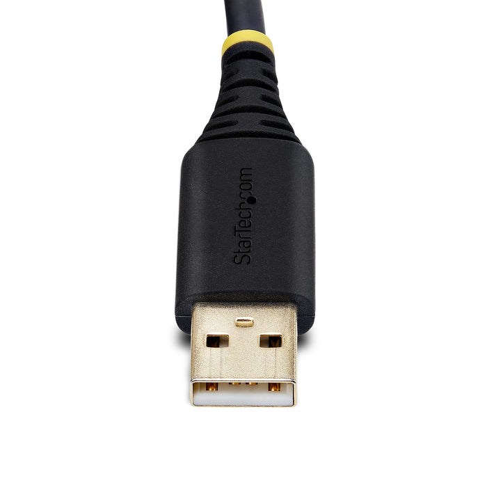 EAN 0065030898393 - StarTech.com 2P1FFC-USB-SERIAL cambiador de género para cable USB-A 2 x DB-9 RS-232 Negro, Gris imagen 5
