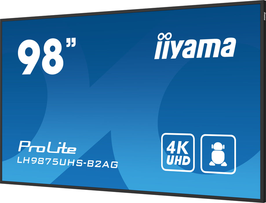EAN 4948570124923 - iiyama LH9875UHS-B2AG pantalla de señalización Pantalla plana para señalización digital 2,48 m (97.5") LE imagen 5