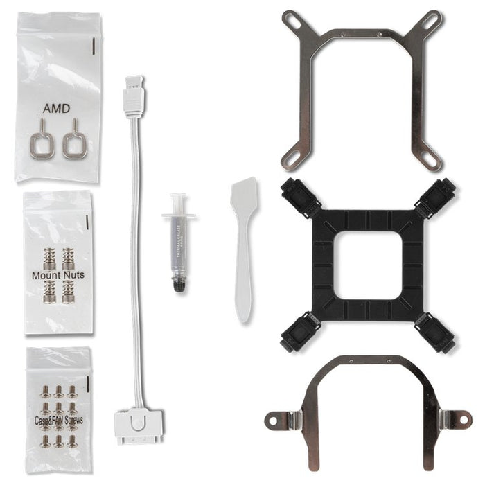 EAN 8436587974199 - NOX Hummer M-360 ARGB Procesador Sistema de refrigeración líquida todo en uno 12 cm Blanco 1 pieza(s) imagen 8