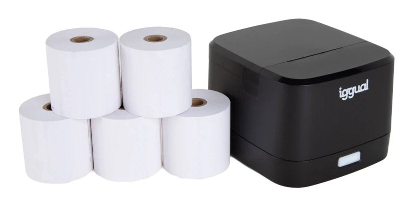 EAN 2501092313217 - iggual IGG318836+IGG318911 impresora de recibos 203 x 203 DPI Alámbrico Transferencia térmica imagen 1