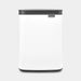 EAN 8710755222344 - Brabantia Bo Waste Bin 4 L Rectangular Acero Negro, Blanco imagen 1